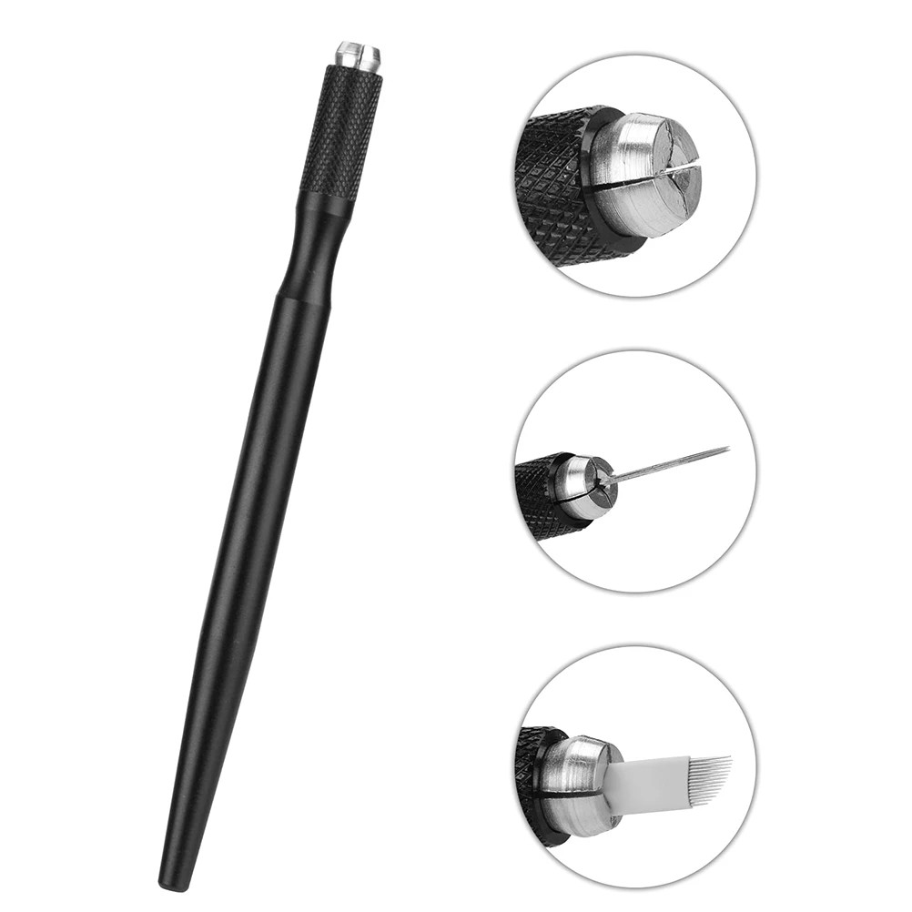 

Durable Aluminum Alloy Microblading Pen Professional Eyebrow Tattooing Tool Convenient for Artists Beginners
