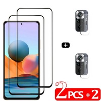 4N1 Front Tempered Glass for Xiaomi Redmi Note 10 11 12 13 Pro 5G Camera Screen Protectors FOR Redmi Note 12S 11S 10S
