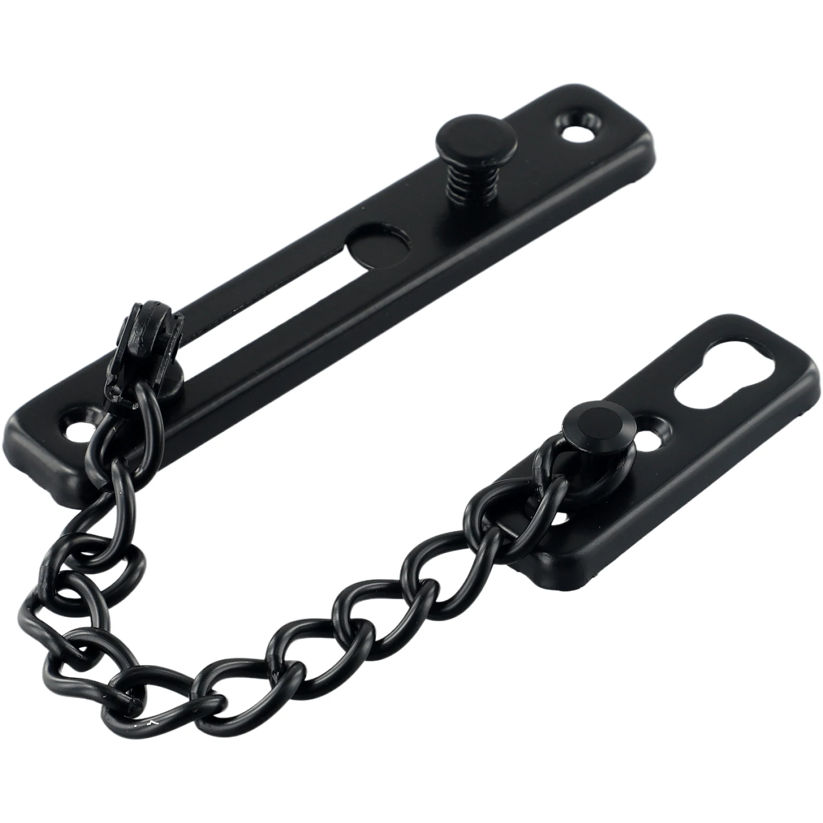 Stainless Steel Door Chain Latch Bolt Restrictor With Hardened Welded Chain For Controlled Door And Package Handling