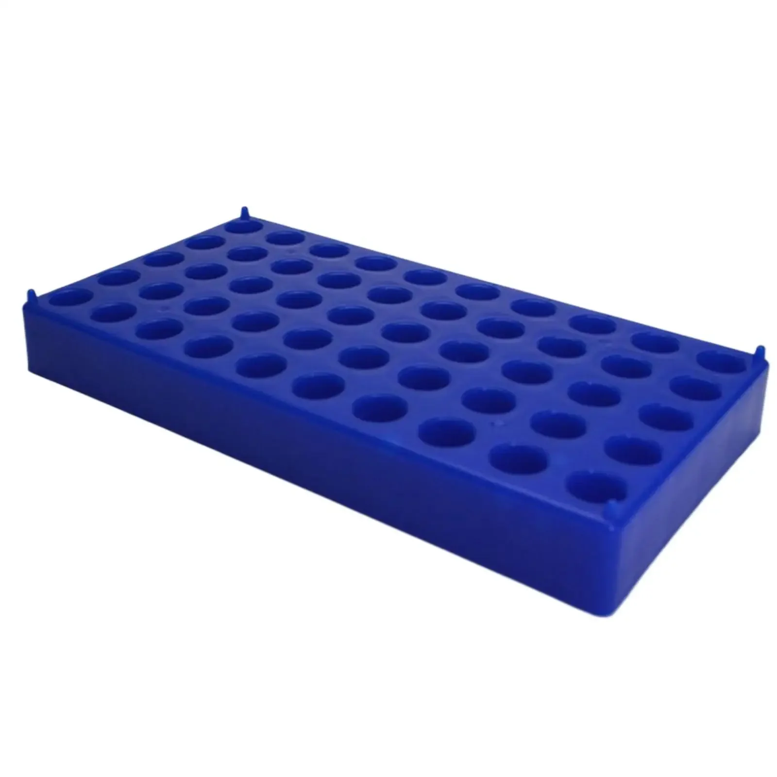 Blue Plastc Vial Rack 50 Holds Diameter 12mm 1.5/2ml Vials Centrifuge Tube Rack