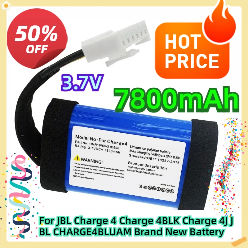 For JBL Charge 4 Charge 4BLK Charge 4J JBL CHARGE4BLUAM Brand New Battery