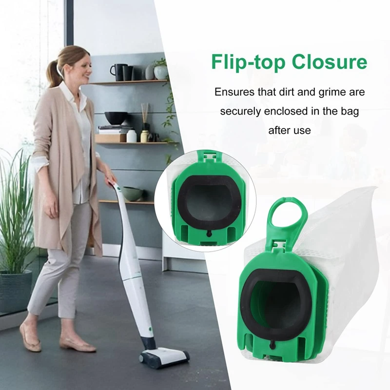 Aspirador Peças, Saco de pó, Compatível para Vorwerk Kobold VB100 FP100, Acessórios