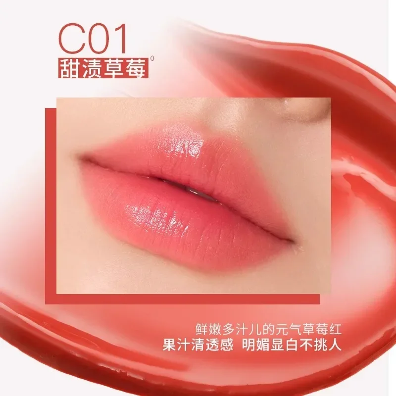 UNNY Heart Pengrun Tinted Lip Balm Moisturizing Moisturizing Tinted ลิปสติก Lip Moisturizing Anti-drying ลิปสติกเกาหลี