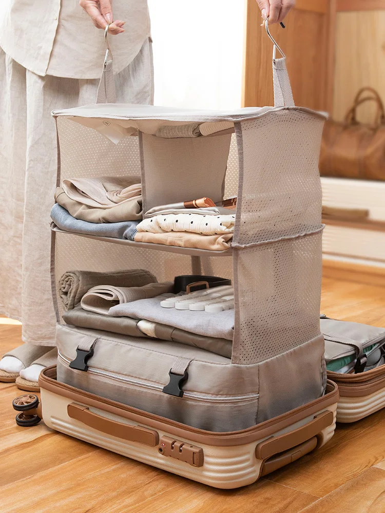 

Travel Hanging Bag Clothing Storage Organizer Der Closet Storage Bag Lage Crion for Busin Trip And Holiday