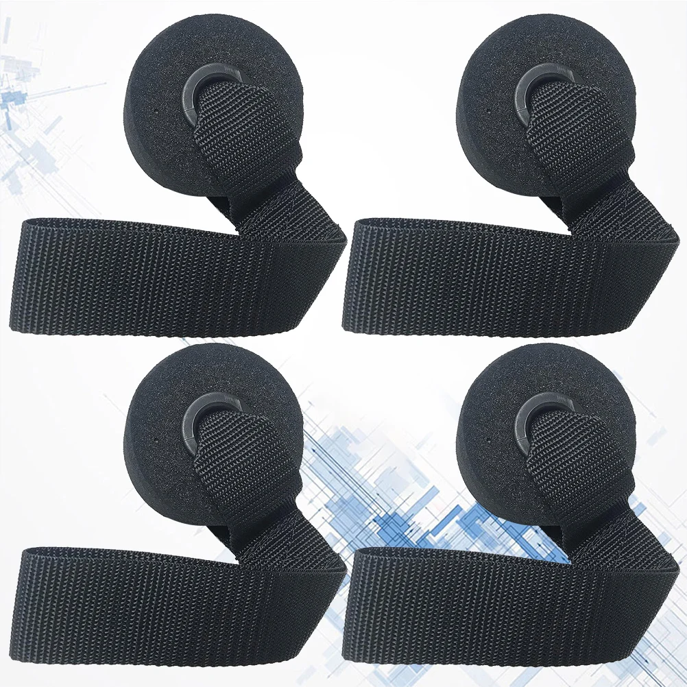 

4pcs Fitness Door Anchor Buckle resistant Training Resistance Band Elastic Strap Household Gym Equipment