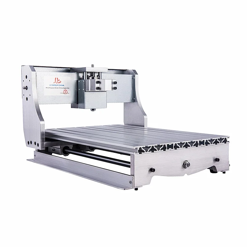 LY Mini CNC Router Frame 3axis With Stepper Motor For DIY CNC 3040 Engraving Drilling And Milling Machine Woodworking Carving