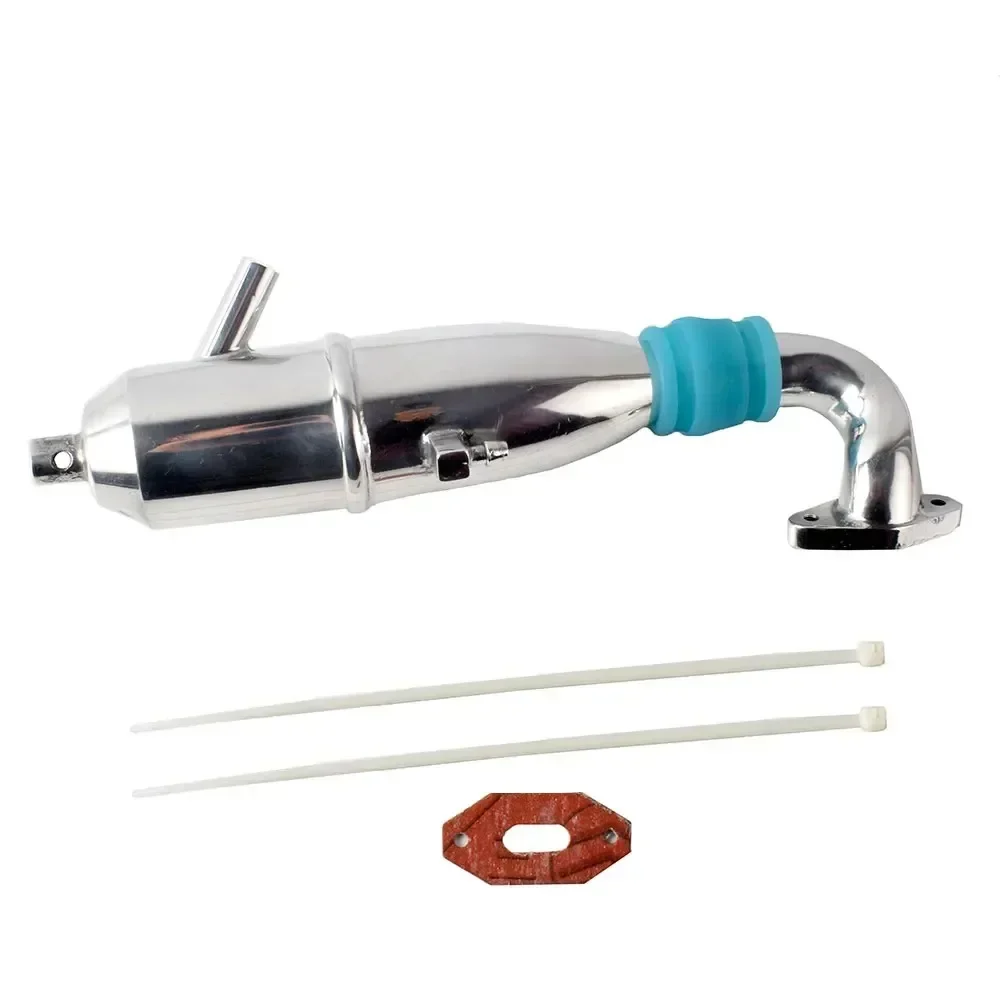 

HSP 1:10 oil truck aluminum alloy exhaust pipe exhaust pipe 102009 02026 with elbow hose