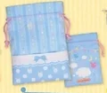 Drawstring bag blue