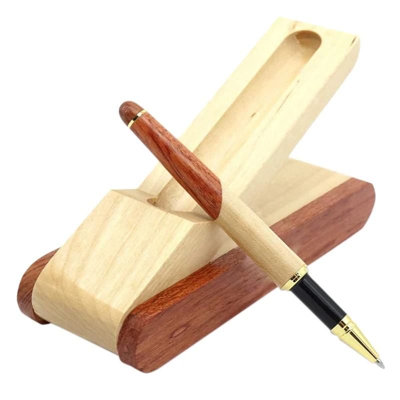Classic Signing Pen with Case Handcrafted Wooden Vintage Edition for Signature or Business Exclusive Uses-A69M - view 2