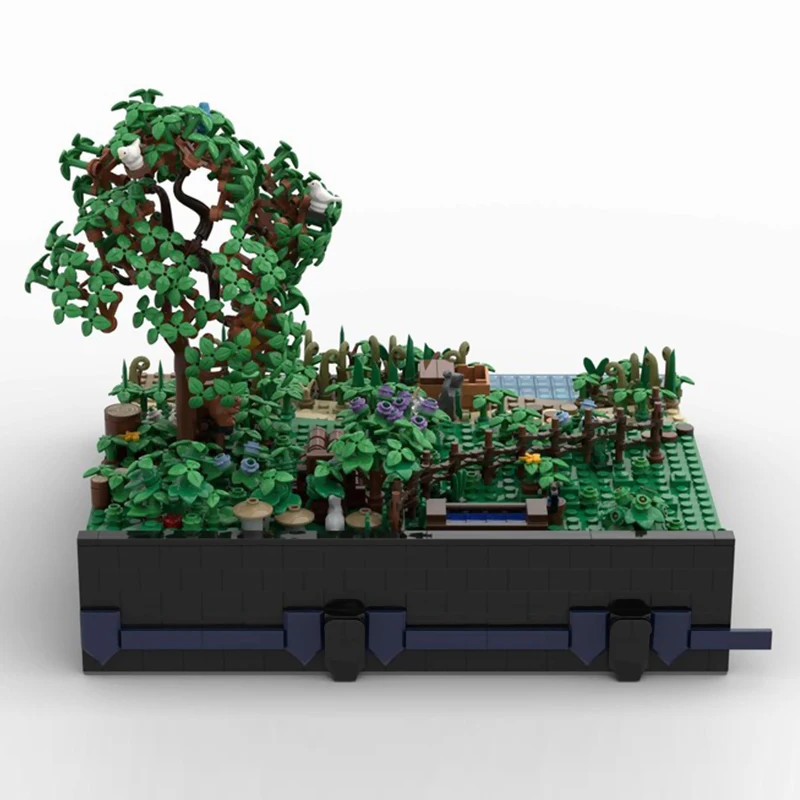 ชุดตัวต่อแบบโมดูลาร์ รุ่นปราสาทยุคกลาง ฉากปราสาท วิวทิวทัศน์ เทคโนโลยี ของเล่นประกอบสำหรับเด็ก ของขวัญวันหยุด