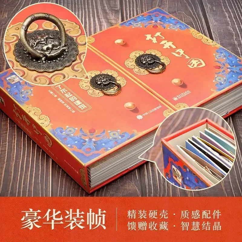 

1 Book Open The Chinese Pop-Up Book 3D Forbidden City Panoramic View Of The Forbidden City For Children LimitedBOOKS