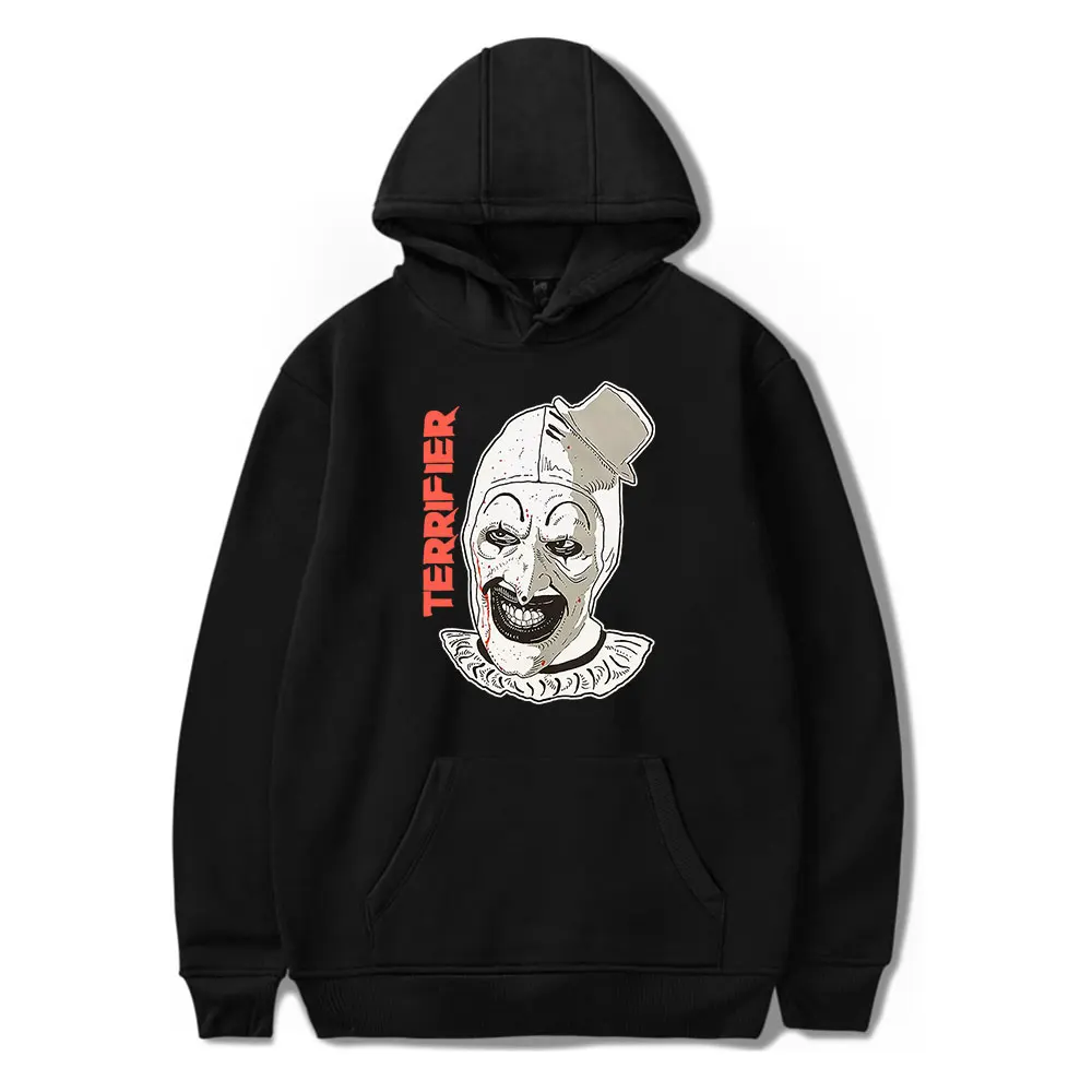 Terrifier Art The Clown Jumbo Graphic Vintage 90s Hoodie Men and Women Harajuku Style Hip-hop Sweatshirt Spring and Autumn