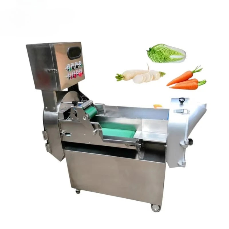 Automatic Industrial Vegetable Cutting Machine Multifunctional Double Frequency Vegetable Cutting Machine