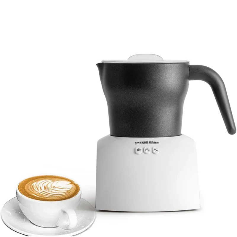 Electric Milk Frother Fully Automatic Milk Foamer Professional Espresso Coffee Latte Cappuccino Cold /Hot Foam Maker 220-240V