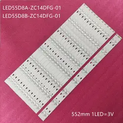 Tira de luces LED de retroiluminación, accesorio para televisor de 55 