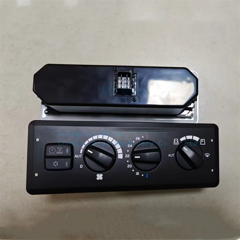L45H L50H Construction Machinery Parts with Knobs L90F-350F Loader Air Conditioning Control Panel VOE17444646 15155940 11412405