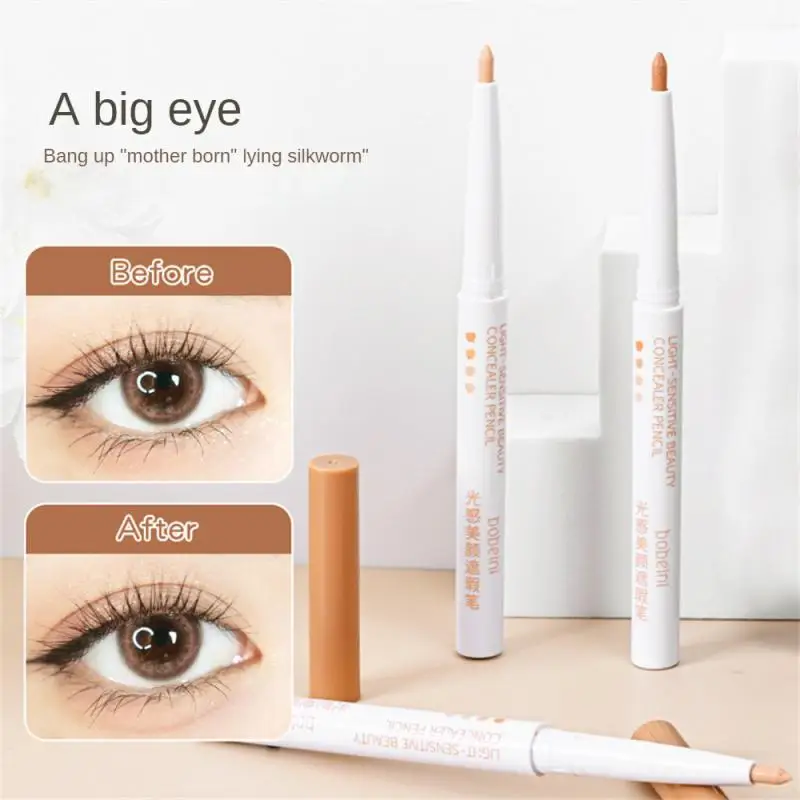 Make-Up Concealer Stok Zijderupsen Liggende Pen Zwarte Cirkels Pokdaler Concealer Pen Beauty Licht Concealer Potlood Betraande Groef