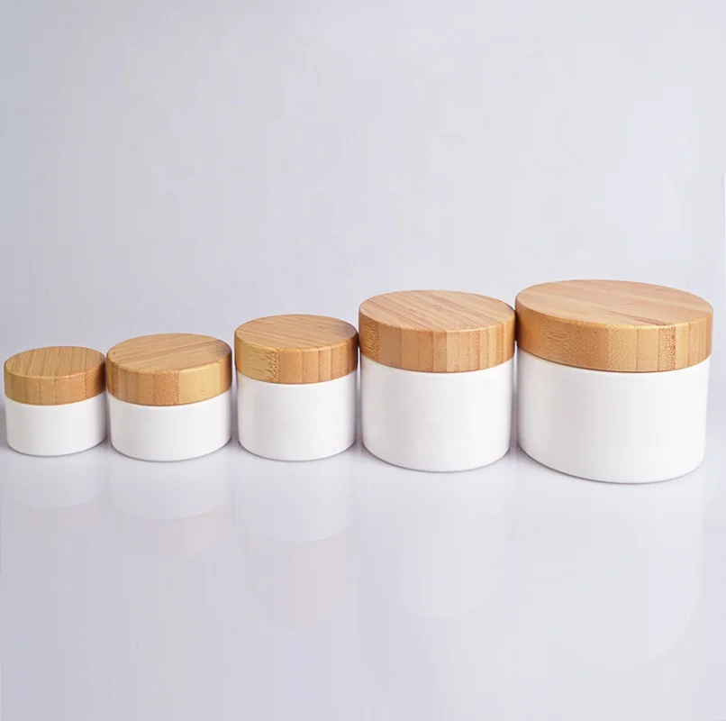 10/30/50/100/150/200/250ml PP White Cream Jar Empty Sample Makeup Cosmetics Container Jars Pots for Face Cream Lotion Eye Shadow