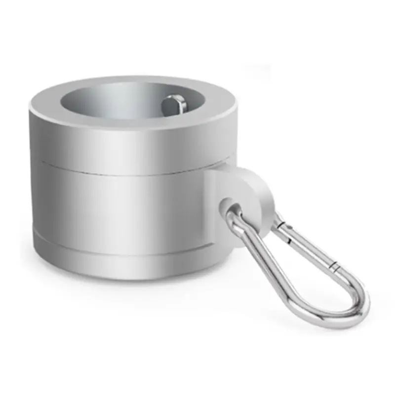 【EFFICIËN】6 paar aluminium vlaggenmastringen 1 inch, 360 graden roterende vlagmontageringen voor vlag met een diameter van 0,75-1,02 inch