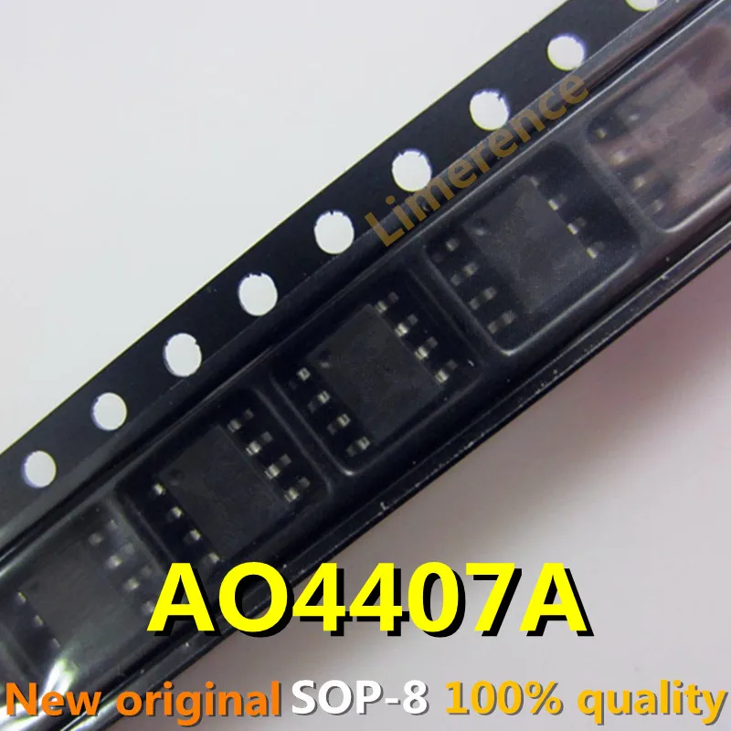 10pcs/lot AO4407A 4407A MOSFET(Metal Oxide Semiconductor Field Effect Transistor) new SOP8-
