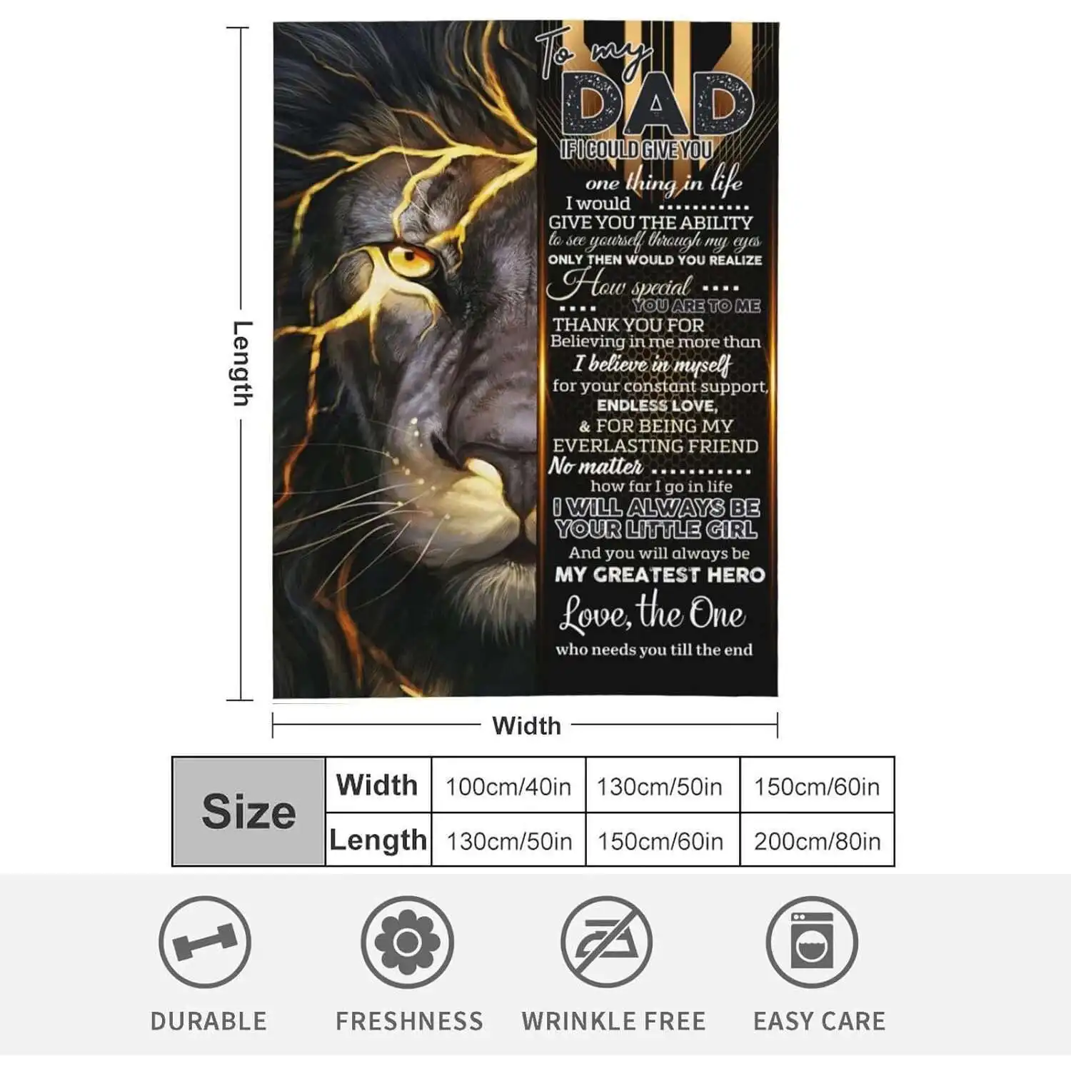 هدية للأب، أعط والدي بطانية من الفلانيل. هدية عيد الأب، هدية عيد ميلاد، سرير منزلي، أريكة، سفر، بطانية دافئة #4