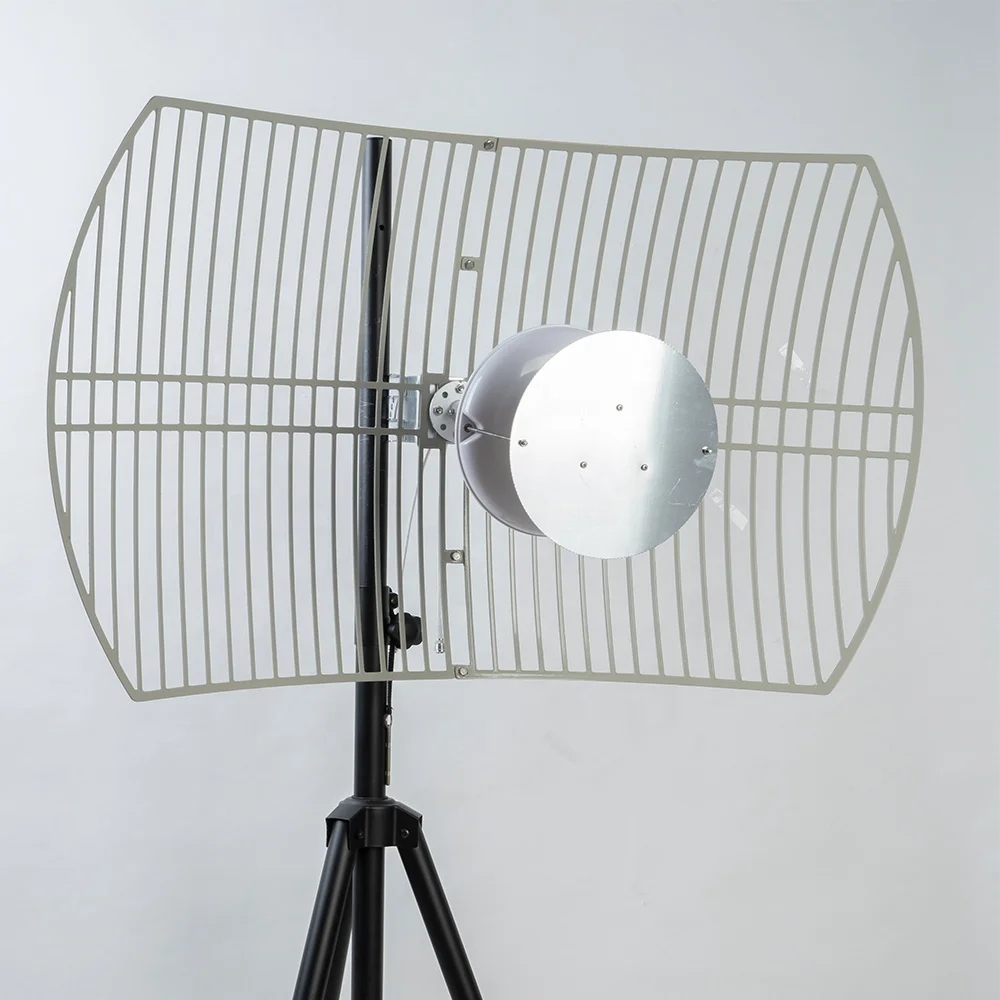 wifi antenna long range Mimo 4G LTE Parabolic Grid antenna 698-3800 MHz Outdoor Antenna 16dBi 24dBi