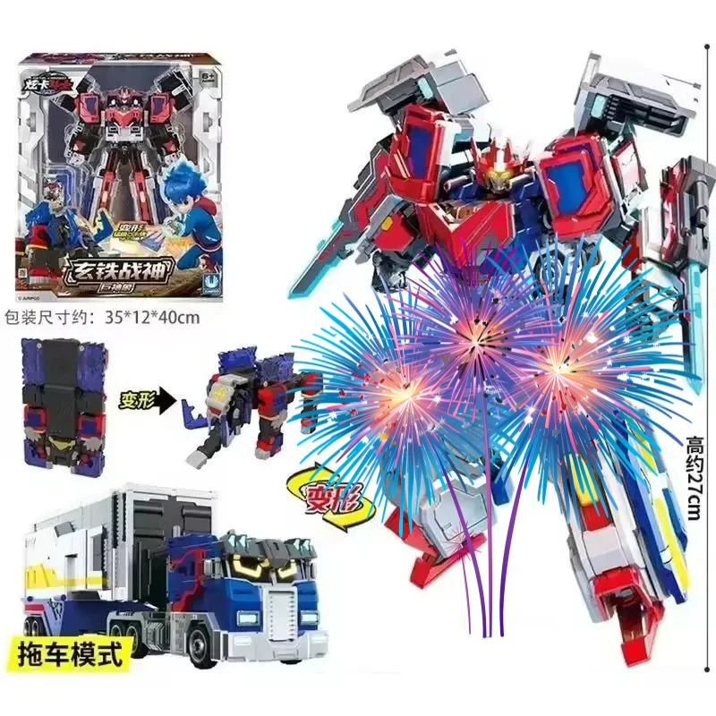 2026 Hot Metal Cardbot Transforming Robot Car Card Toy Action Figure Abs Transformation Model Children Toys For Child Gift