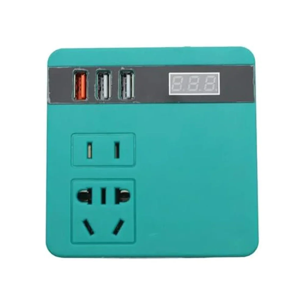 Multifunctional Inverter AC220V/DC5V/12V Inverter Overheating Protection Constant Temperature Charging For Outdoor Use