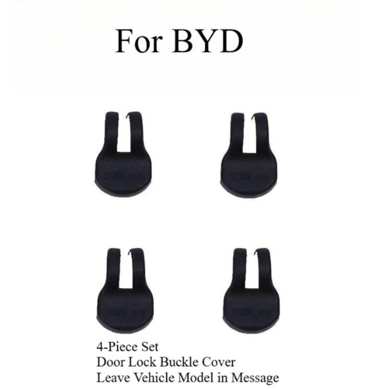 For BYD Song PRO/Qin PLUS/Han EV/Tang DMI/Dolphin ee3/Seal Door Lock Limiter Cover Decoration Body Kits Car Interior Accessories