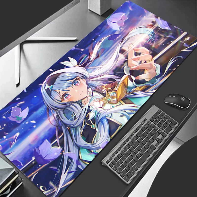 Computer Gaming Accessoires Muismat Kantoor Muismat Rubberen Toetsenbord Pad Decoracion Bureau H-honkai Star Rail Firefly Muismat