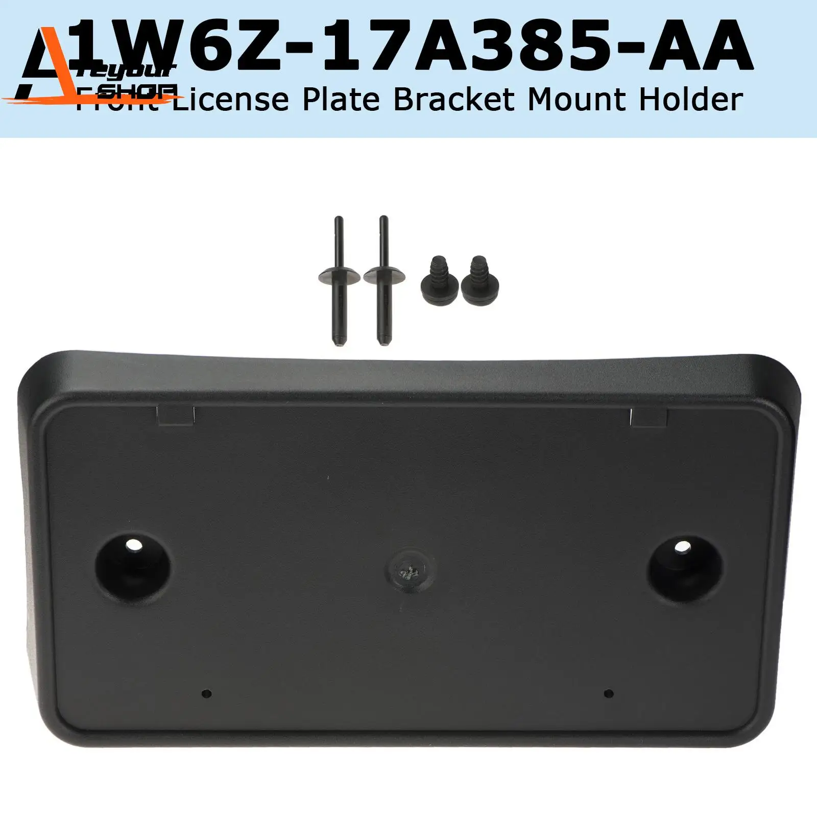 

Держатель кронштейна переднего номерного знака для Thunderbird 2002 2003 2004 2005 1W6Z17A385AA