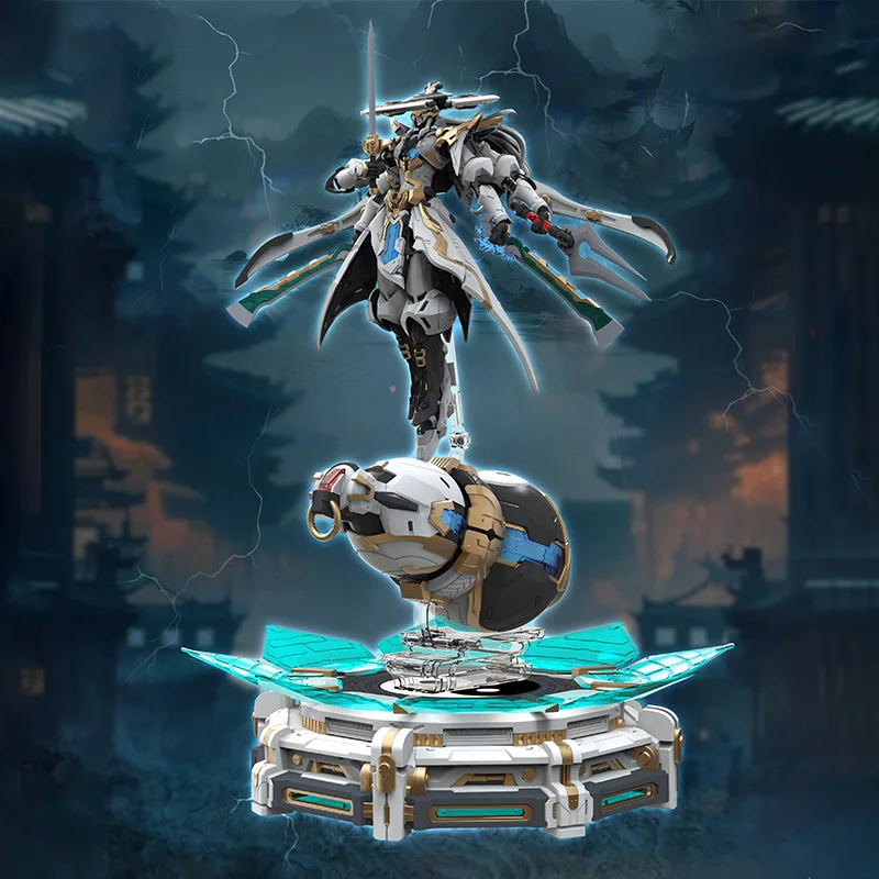 정교한 밍장촨시우 시안렌 샤오야오지 국창 기계 조립 모델 장식품 컬렉션 오너먼트