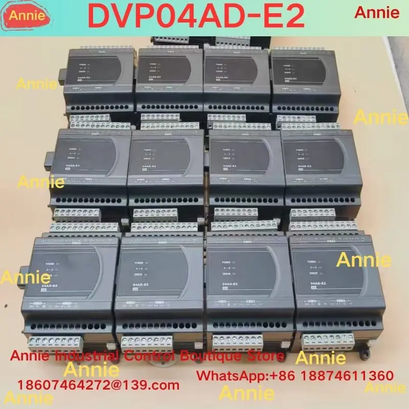 

Second-hand test OK PLC Programmable Controller DVP04AD-E2