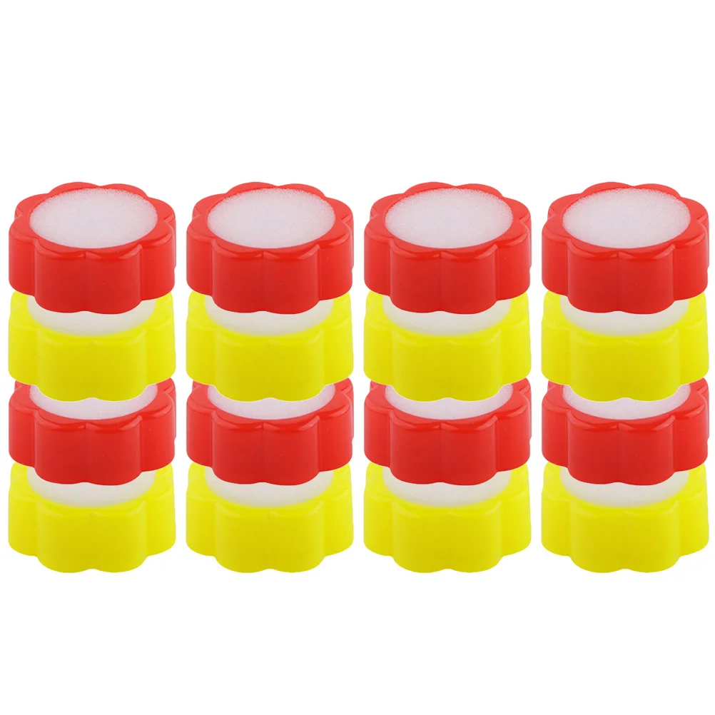 16 قطعة كوب إسفنجي لمرطب الإصبع لقبضة الورق أداة عد غير قابلة للانزلاق مستلزمات مكتبية ملحقات عد النقود #4