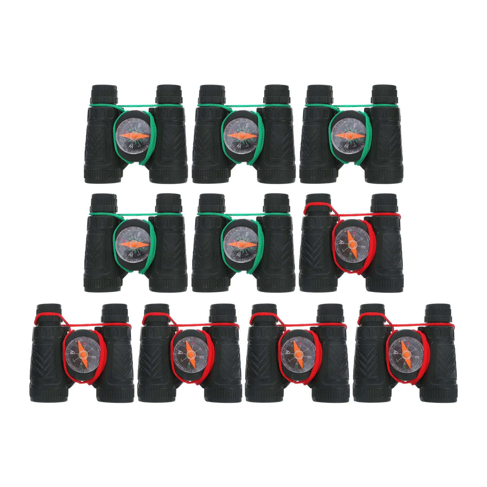 10 PCS Telescope Toy Kids Gift Ideas with Compass Climbing Small Camouflage Children Mini Plastic