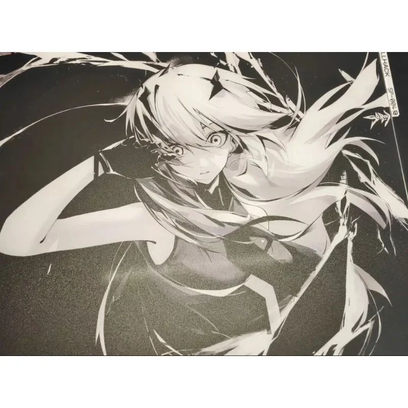 

Коврик для мыши WALLHACK Frenzy SORA Faith Yume Glass, гладкий, для FPS-игр, из закаленного стекла, копия, прочный, подарок