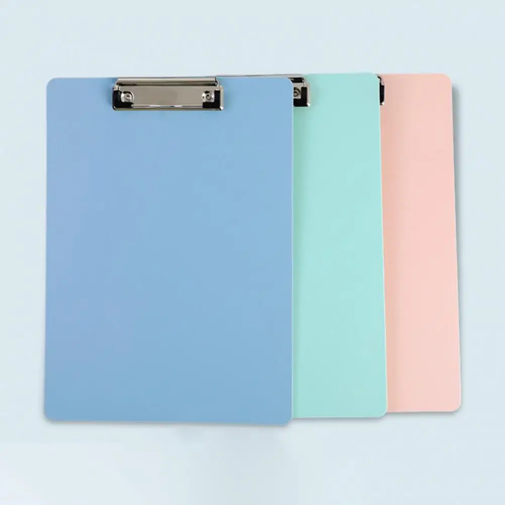 ที่มีประโยชน์ผู้ถือเมนูหนาพลาสติกเอกสารทดสอบที่ยึดกระดาษเขียนแผ่นไม่แตกหักบันทึกคลิปคณะกรรมการสำนักงานจัดหา