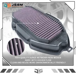 JSBM Motorcycle Washable Air Filter Intake Cleaner For Honda NC700 NC700X NC700S NC750X NC750S NC750D NC750J CTX700 CTX700N ABS