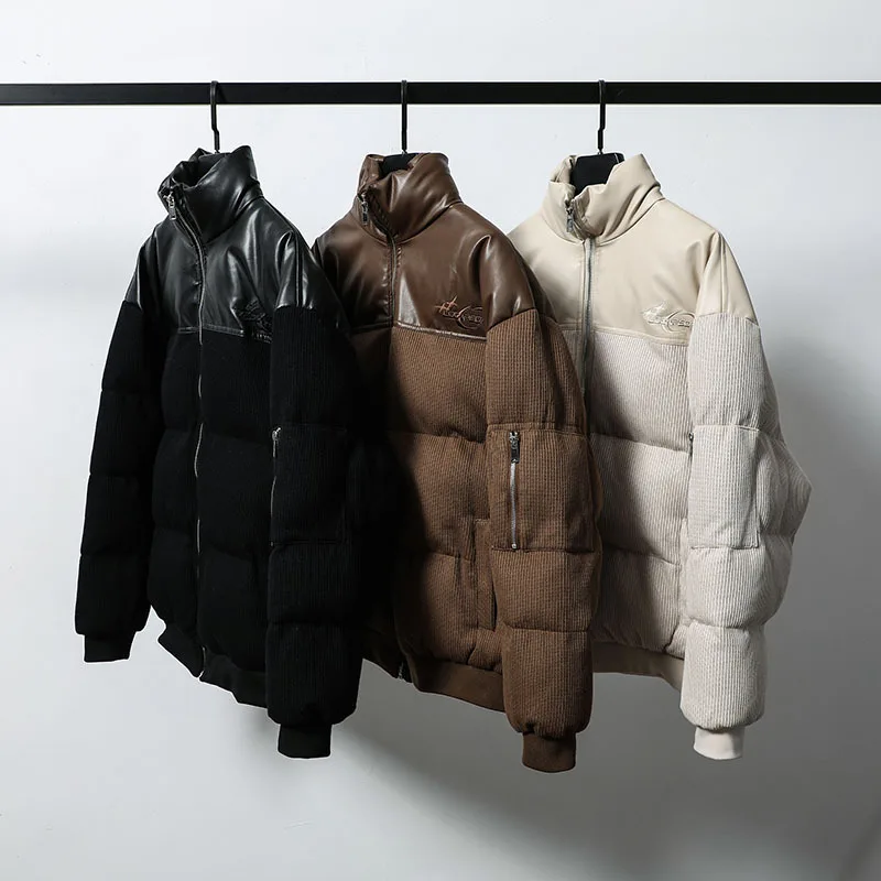 سترة مبطنة دافئة للرجال والنساء ، معطف الشتاء ، قميص خارجي للرجال ، سترة السيدات ، ملابس للسيدات ، 2023