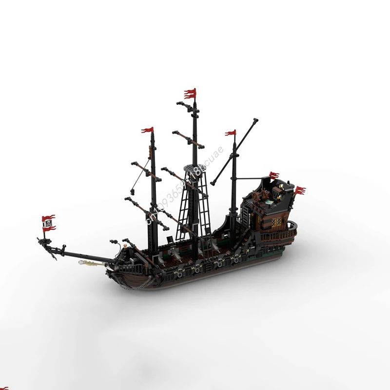 

1411 шт. MOC Horrid Русалка Пираты Модель Строительные блоки креативная сборка ремесленных игрушек Детские рождественские подарки