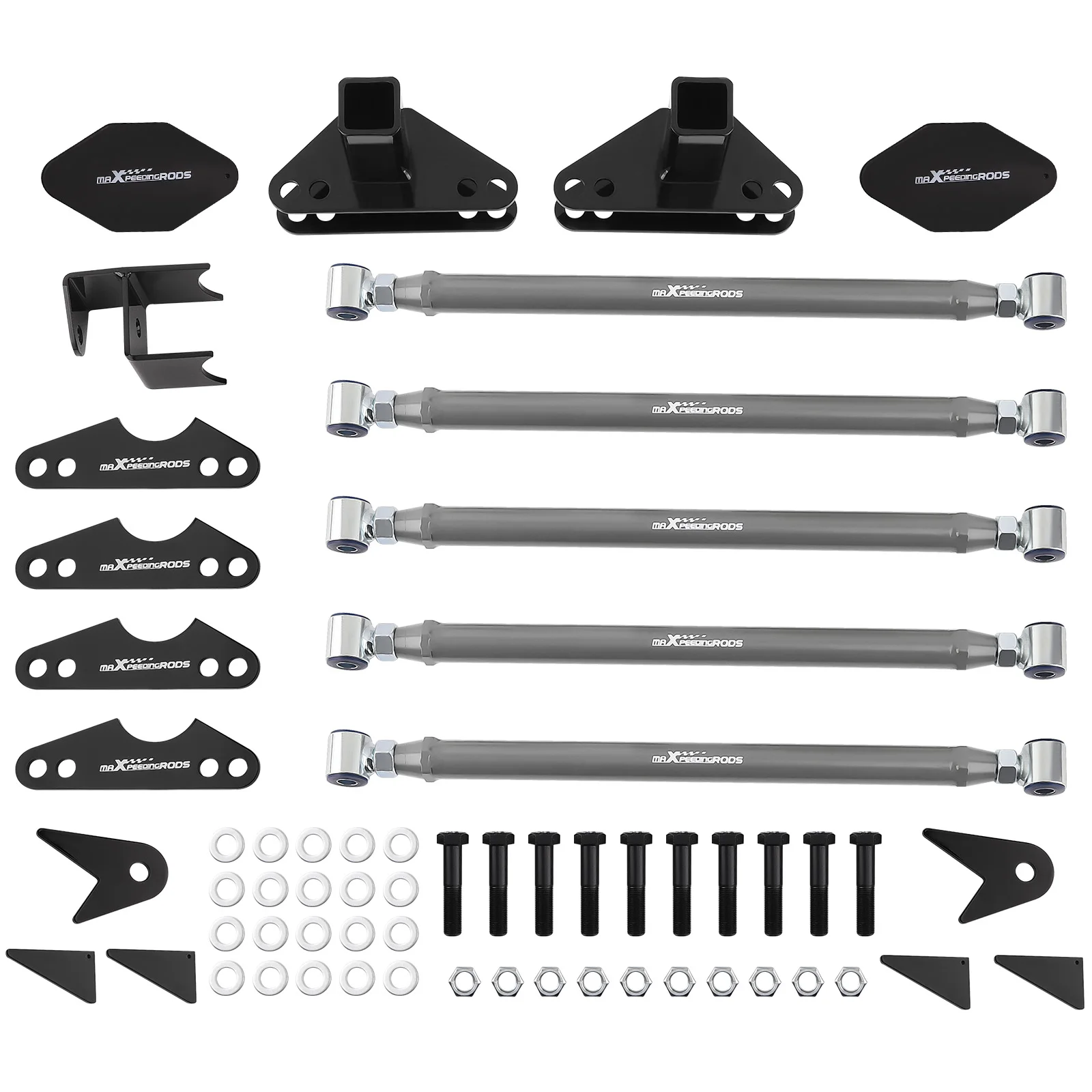 

Универсальный регулируемый параллельный 4-звенный комплект для Truck Rod Rat Truck Classic Car Air Ride