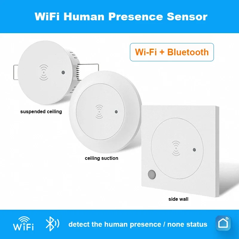 Wifi MmWave Human Body Presence Motion Sensor Radar Wave Human Motion Detector 110/220V Tuya Hub Smart Life Home Automation