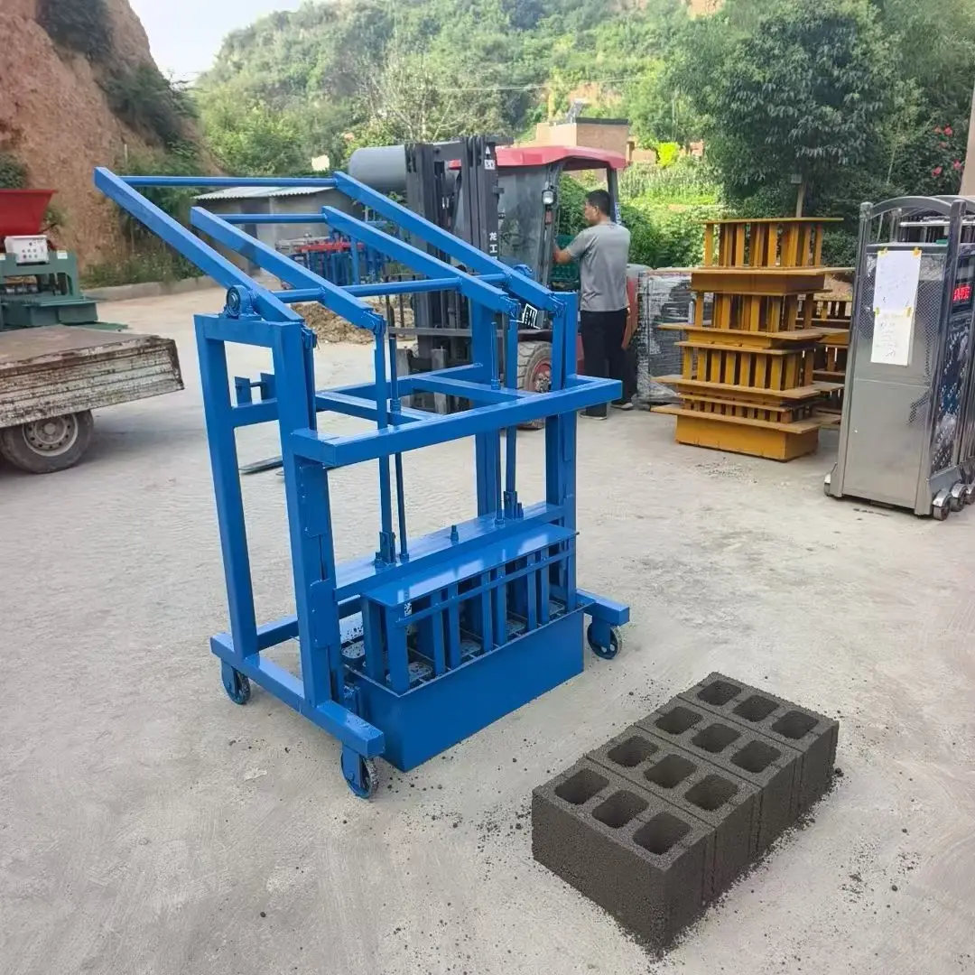 Manual and semi-automatic pavers, hollow cement concrete block forming machines