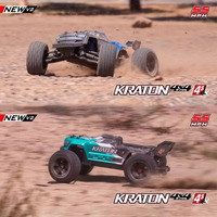 2.4g Full Scale Remote Control Simulation Arrma 1:10 4s Kraton V2 Brushless 4wd High Speed Climbing Off Road Racing Card Model