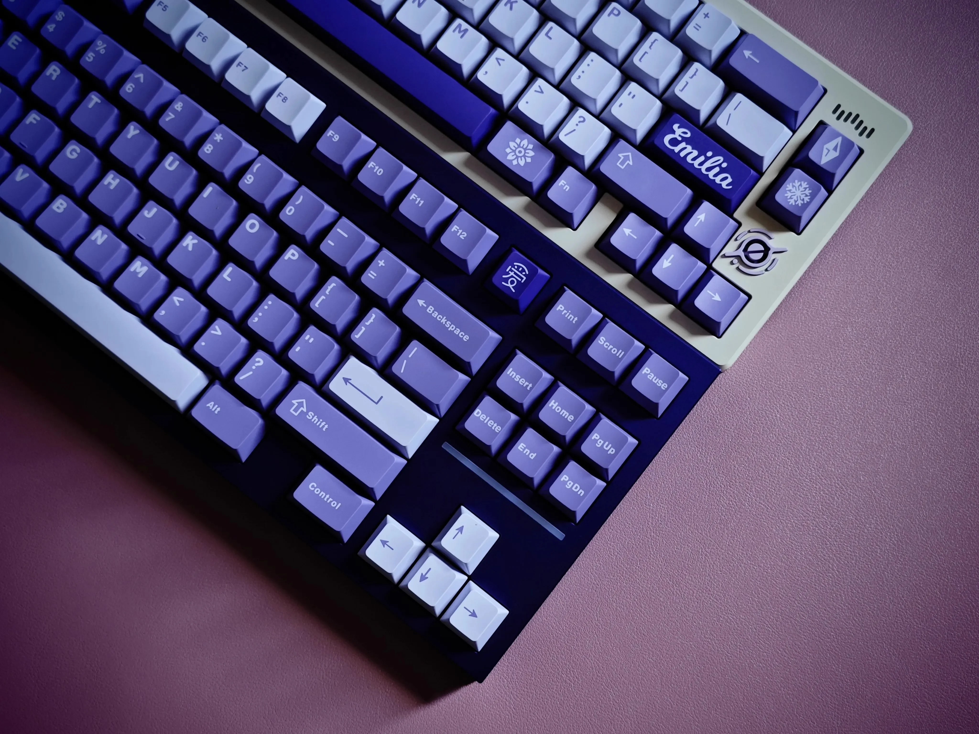 Imagem -05 - Aifei-clone Gmk Frost Witch Keycaps Teclado Mecânico Abs Roxo Double Shot Perfil Cereja 61 64 68 84 87 96 980