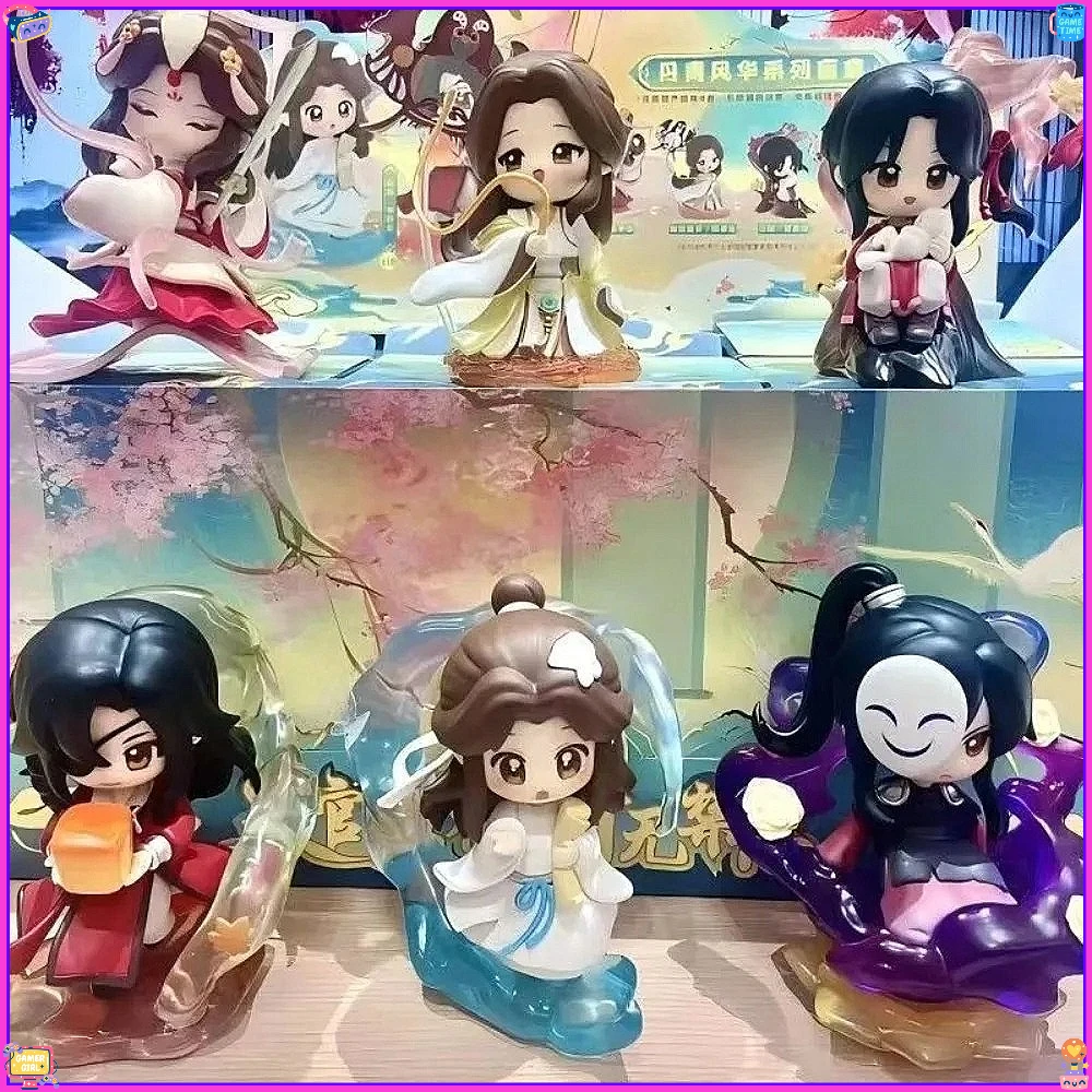 Caja ciega de la serie Heaven Official's Blessing The Splendor of Painting, caja misteriosa Tian Guan Ci Fu, juguetes de figuras de Xielian y Huacheng