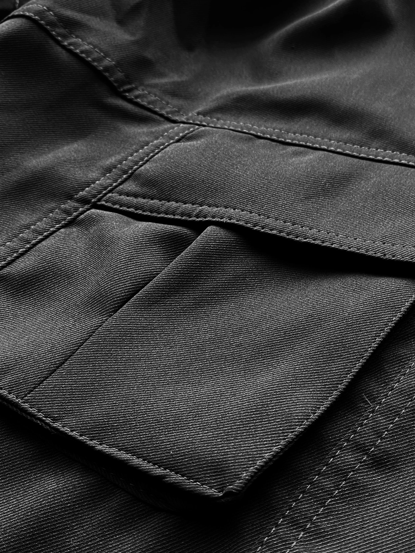 Pantaloni da uomo a gamba dritta da pendolarismo larghi e allacciati alla caviglia, nuovi indumenti da lavoro casual americani versatili con tasche grandi, da strada