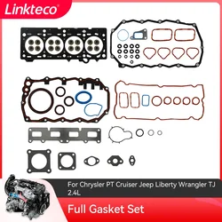 Car Engine Full Gasket Set for 2001-2010 Chrysler PT Cruiser Jeep Liberty Wrangler TJ 2.4 L L4 GAS DOHC Head Gasket Set