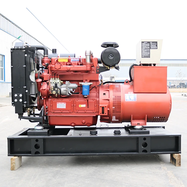 Generator Set Electric Generator Silent Industrial Power Generator Commercial Use Farm Equipment Emergency Supply Customized