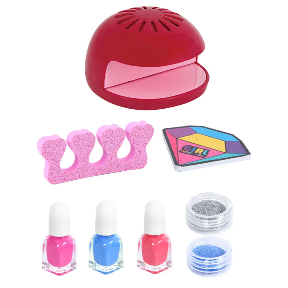 

1 set Electric For Kids Abs Durable Polish Quick Dry Machine Art Diy Kids Gift Nail Fan Dryer Regular Nail Polish Dryer